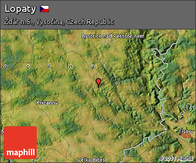 Satellite Map of Lopaty