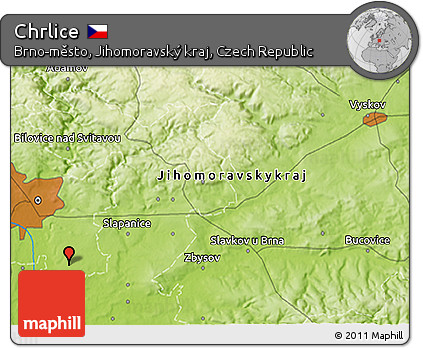 Physical 3D Map of Chrlice