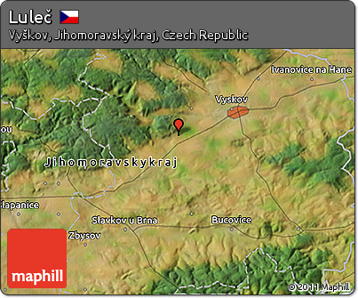 Satellite 3D Map of Luleč