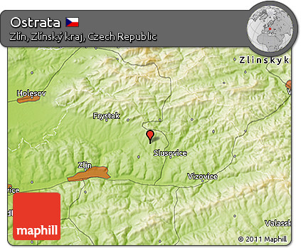 Physical 3D Map of Ostrata