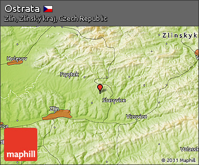 Physical 3D Map of Ostrata
