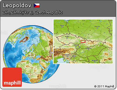Physical Location Map of Leopoldov