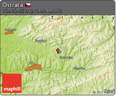 Physical Map of Ostrata