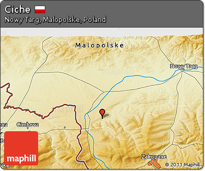 Physical 3D Map of Ciche