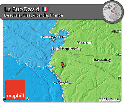 Political Map of Le But-David