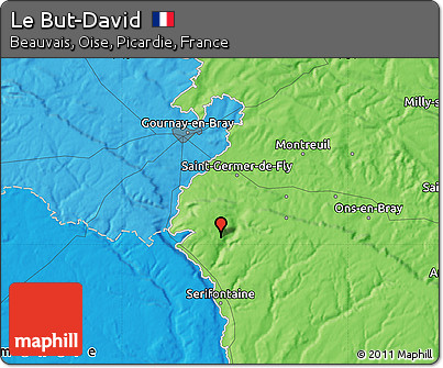 Political Map of Le But-David