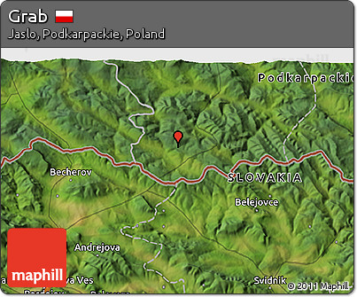 Satellite 3D Map of Grab