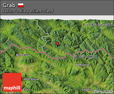 Satellite 3D Map of Grab