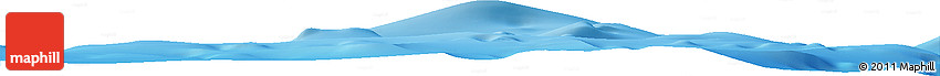 Shaded Relief Horizon Map of the Area around 49° 19' 21" N, 28° 49' 30" W Shaded Relief Horizon Map of the Area around 49° 19' 21" N, 28° 49' 30" W