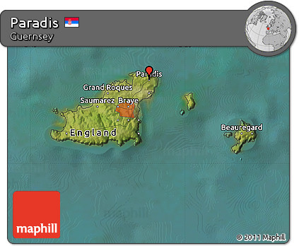 Satellite Map of Paradis