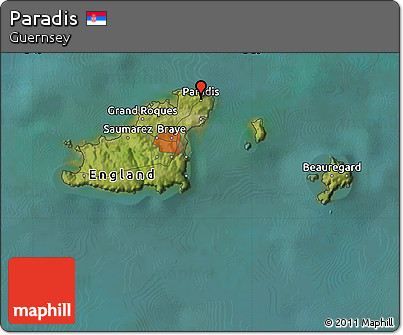 Satellite Map of Paradis