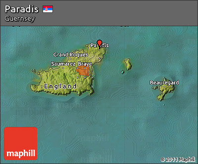 Satellite Map of Paradis