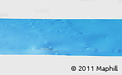 Shaded Relief Panoramic Map of the area around 49° 19' 21" N, 44° 7' 30" W
