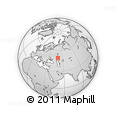Outline Map of the Area around 49° 19' 21" N, 50° 13' 30" E, rectangular outline
