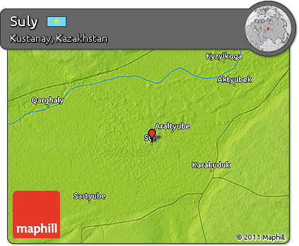 Physical 3D Map of Suly