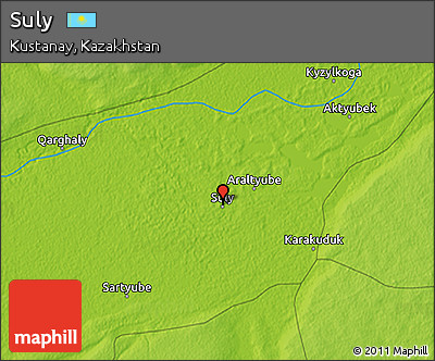 Physical 3D Map of Suly