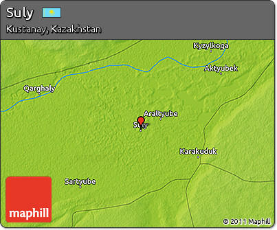 Physical 3D Map of Suly