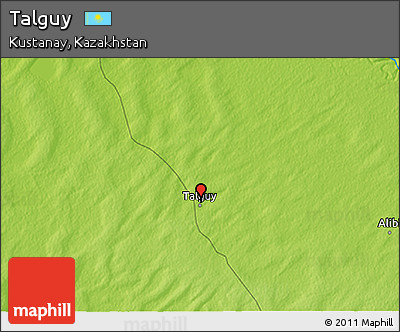 Physical 3D Map of Talguy