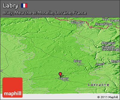 Political Panoramic Map of Labry