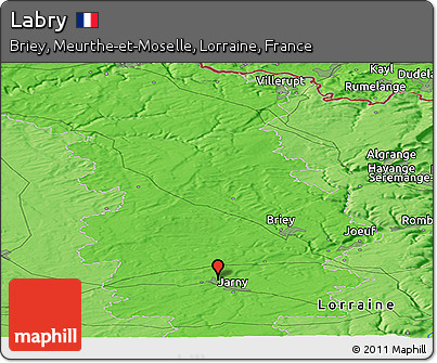 Political Panoramic Map of Labry