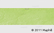 Physical Panoramic Map of the area around 49° 19' 21" N, 84° 4' 29" W