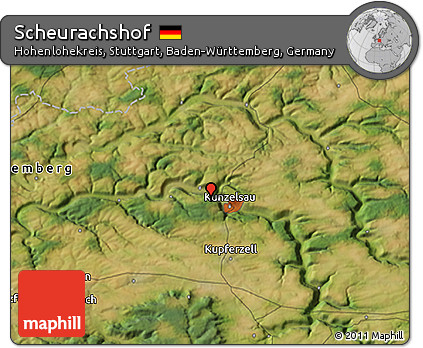 Satellite 3D Map of Scheurachshof
