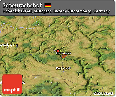 Satellite 3D Map of Scheurachshof