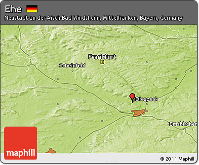 Physical 3D Map of Ehe