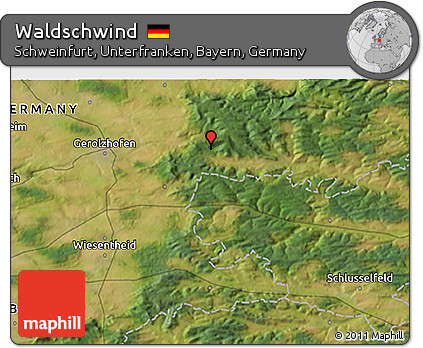 Satellite 3D Map of Waldschwind