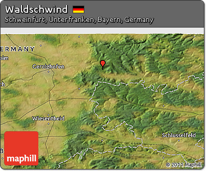 Satellite 3D Map of Waldschwind