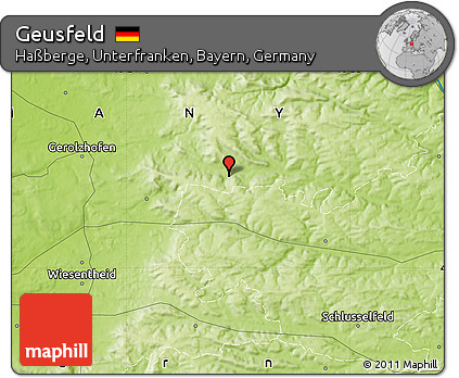 Physical Map of Geusfeld