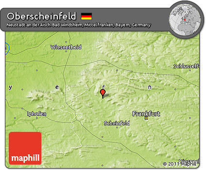 Physical Map of Oberscheinfeld