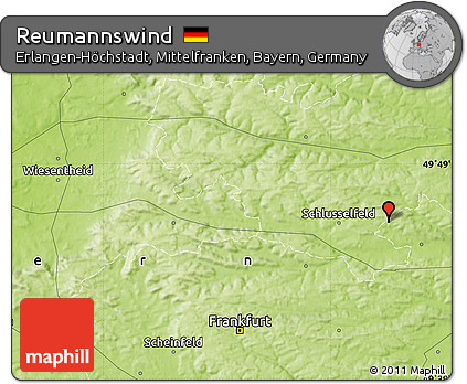 Physical Map of Reumannswind