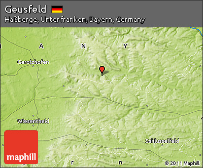 Physical Map of Geusfeld