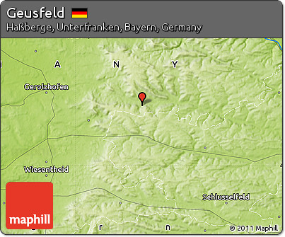 Physical Map of Geusfeld