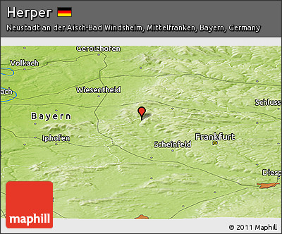 Physical Panoramic Map of Herper