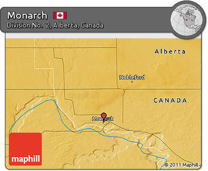 Physical 3D Map of Monarch