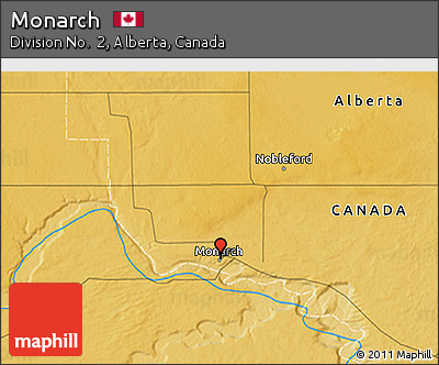 Physical 3D Map of Monarch