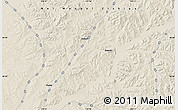 Shaded Relief Map of the area around 49° 43' 37" N, 119° 55' 30" E