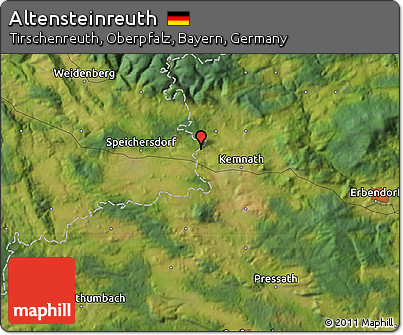 Satellite Map of Altensteinreuth