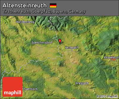 Satellite Map of Altensteinreuth