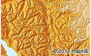 Political Map of the area around 49° 43' 37" N, 121° 28' 29" W