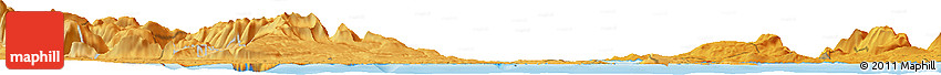 Political Horizon Map of Denman Island