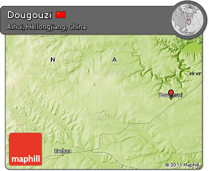 Physical Map of Dougouzi