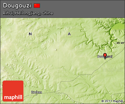 Physical Map of Dougouzi