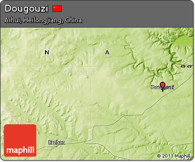 Physical Map of Dougouzi