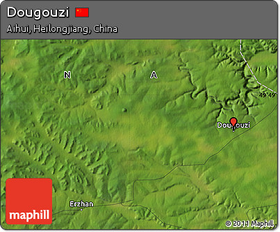Satellite Map of Dougouzi