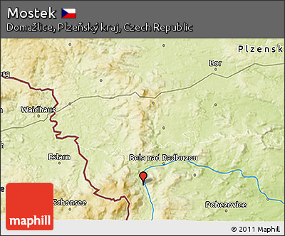 Physical 3D Map of Mostek