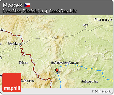 Physical 3D Map of Mostek