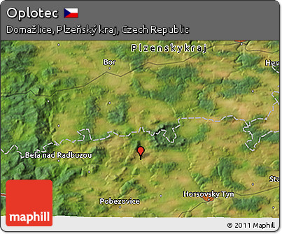 Satellite 3D Map of Oplotec